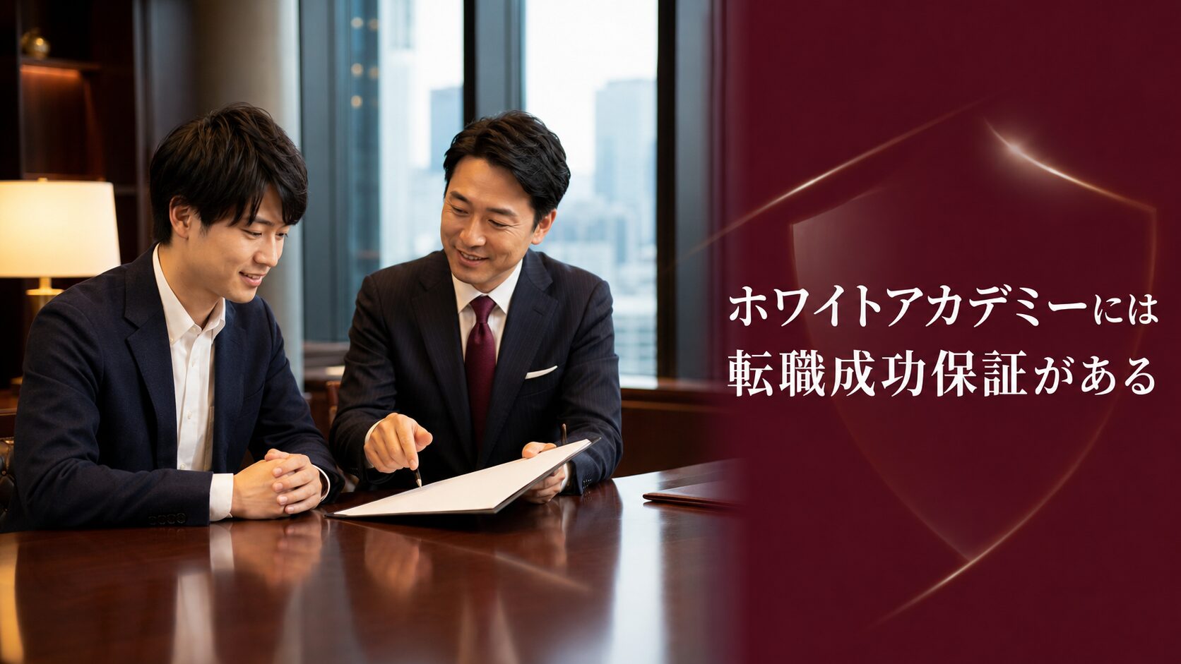 ホワイトアカデミーには転職成功保証がある