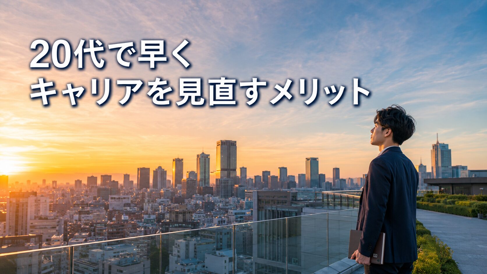 20代で早くキャリアを見直すメリット